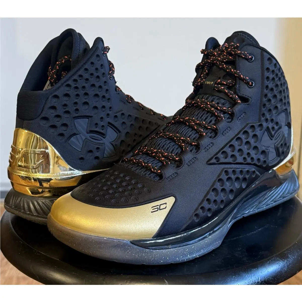 Under Armour shoes - Under Armour Curry 1 - Curry - 3022392-001 - Black 4