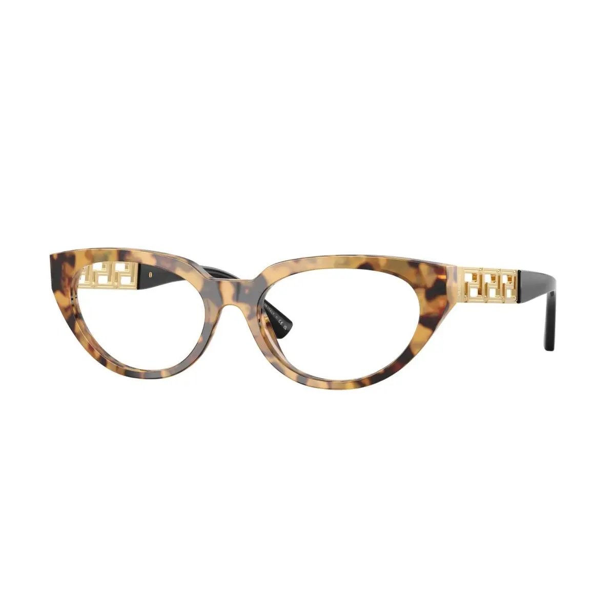 Versace VE3383 777 Tortoise Brown Demo Lens 54 mm Women`s Eyeglasses