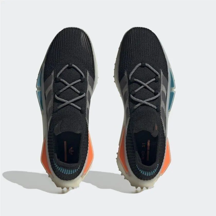 Adidas shoes - adidas NMD S1 - NMD - Core Black/Grey Five/Off White (UPC: 195747695005) 0