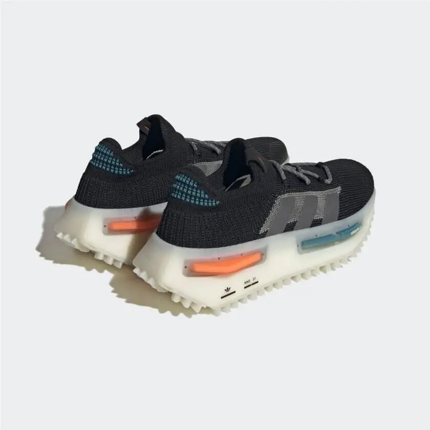 Adidas shoes - adidas NMD S1 - NMD - Core Black/Grey Five/Off White (UPC: 195747695005) 3