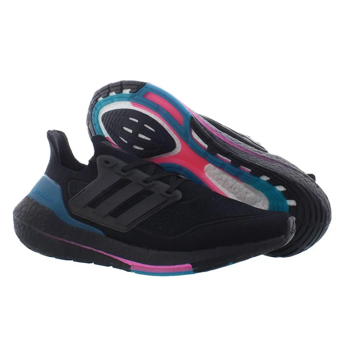 Adidas Ultraboost 21 Mens Shoes Size 7 Color: Black/carbon/active Teal