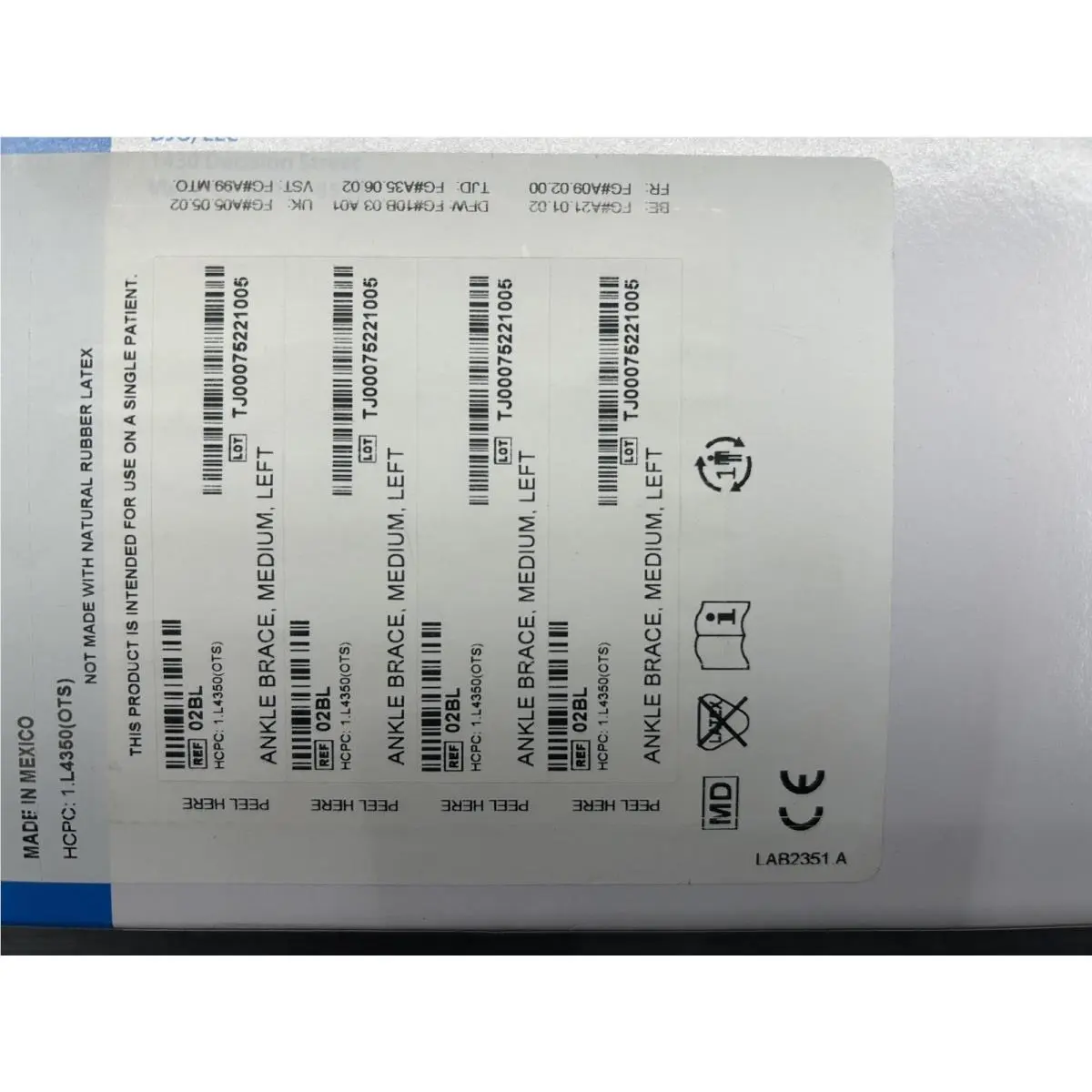 Aircast  - 02BL - 02BL - White 2