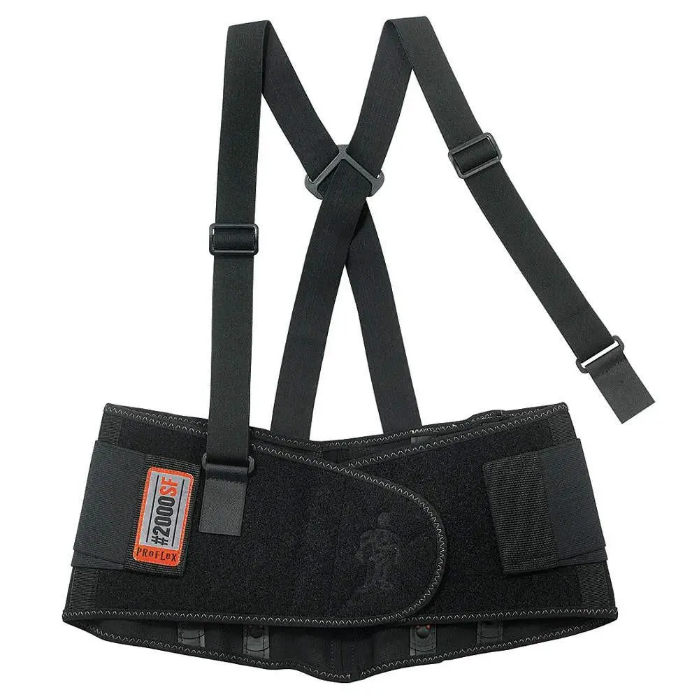 Aircast Proflex BY Ergodyne 2000SF Back Support Black Spandex 2XL 21VG66