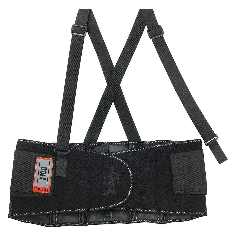 Aircast Proflex BY Ergodyne 100 Back Support Black Spandex 2XL 35ZA85