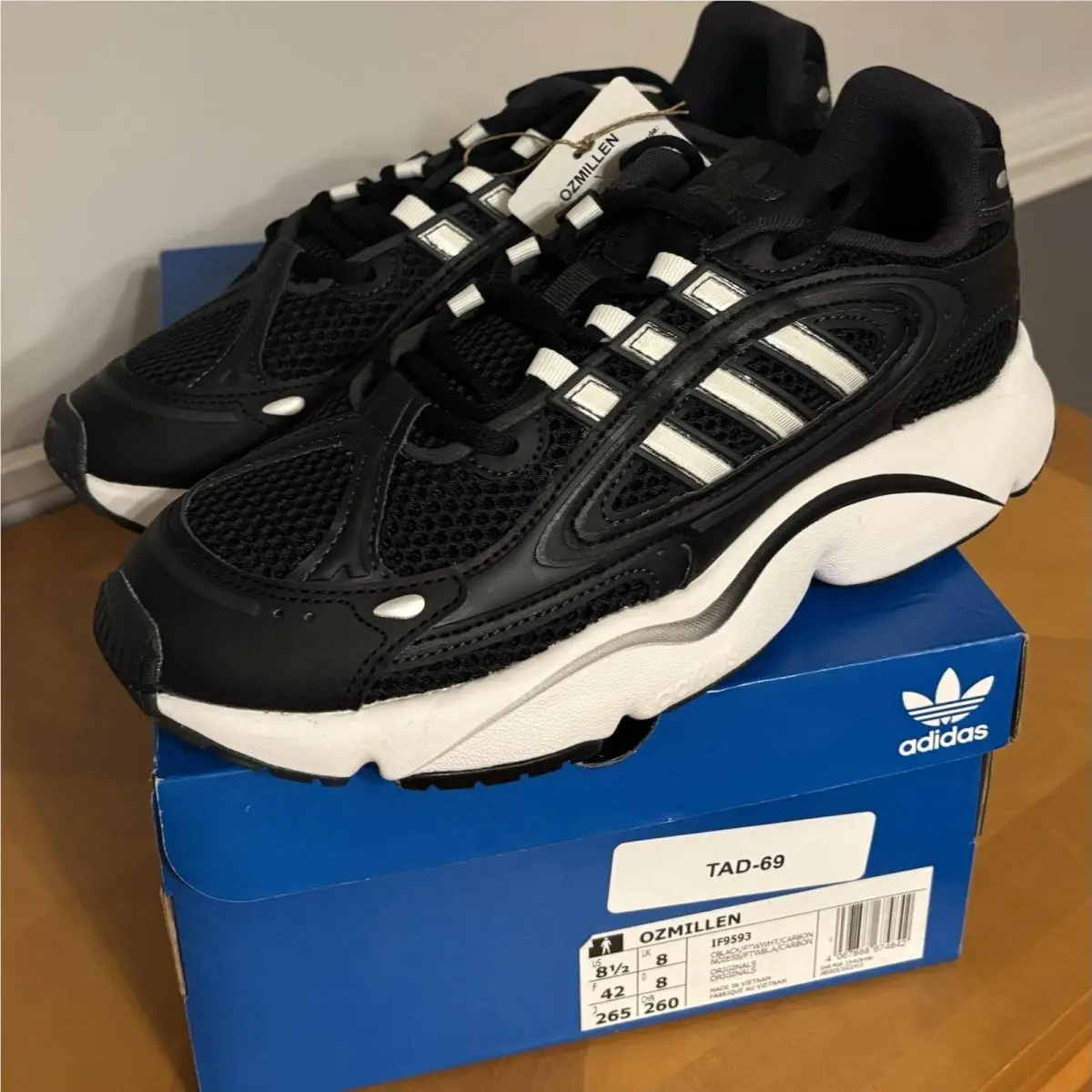 Adidas shoes - adidas Ozmillen - Ozmillen - IF9593 - Black (UPC: 4067888674842) 7