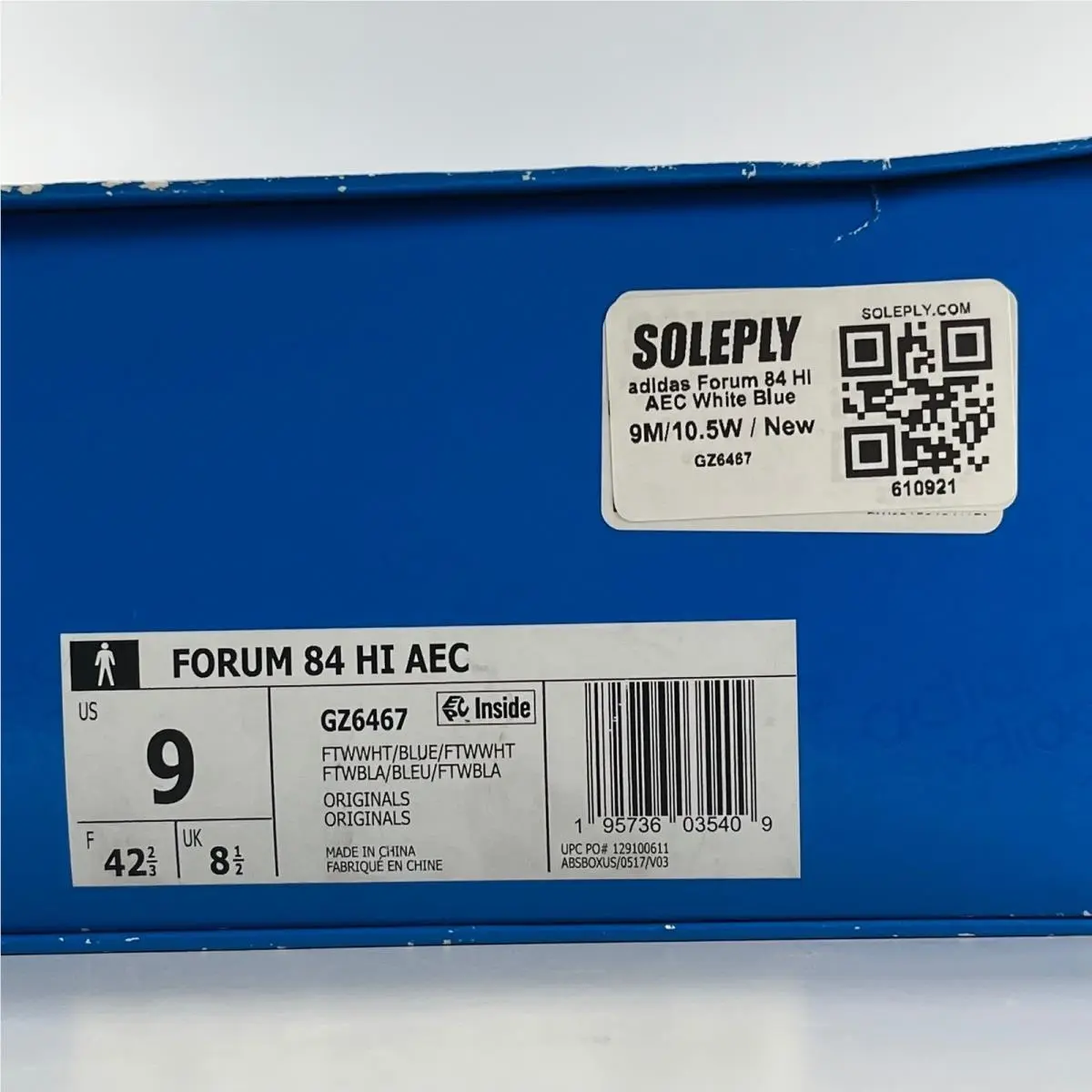 Adidas shoes - adidas Forum 84 Hi AEC - White 7