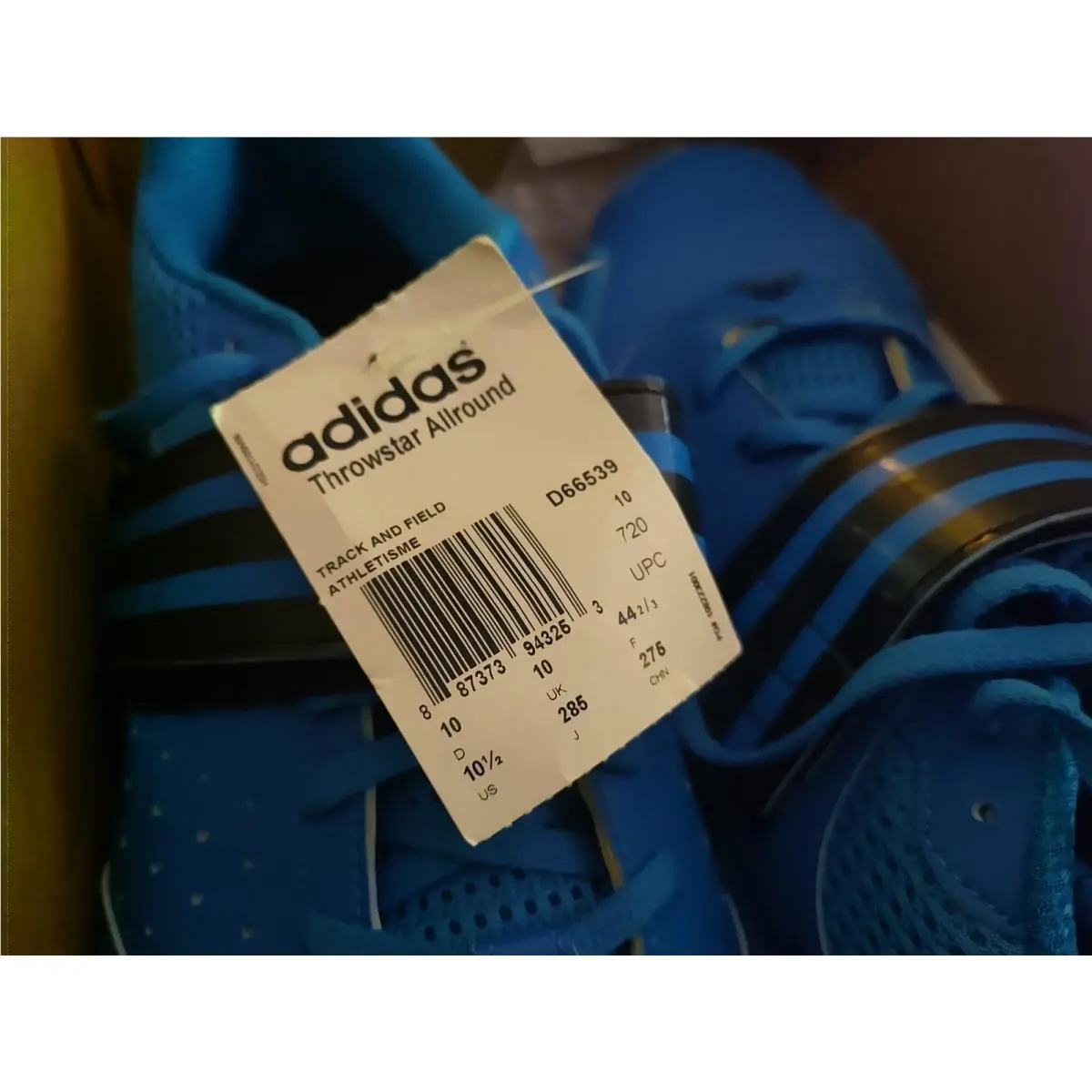 Adidas shoes - Adidas Throwstar Allround - Throwstar Allround - D66539 - Blue 0