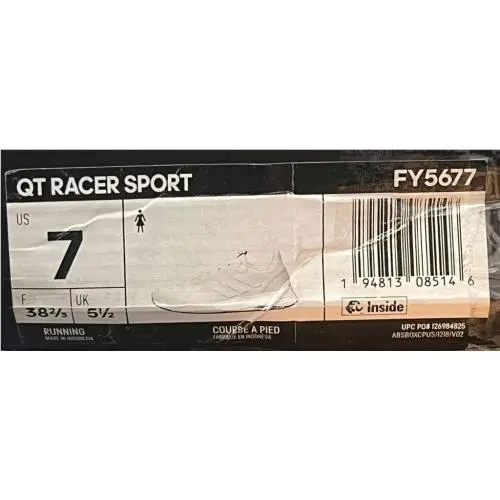 Adidas shoes - adidas QT Racer - Racer - FY5677 - White 5