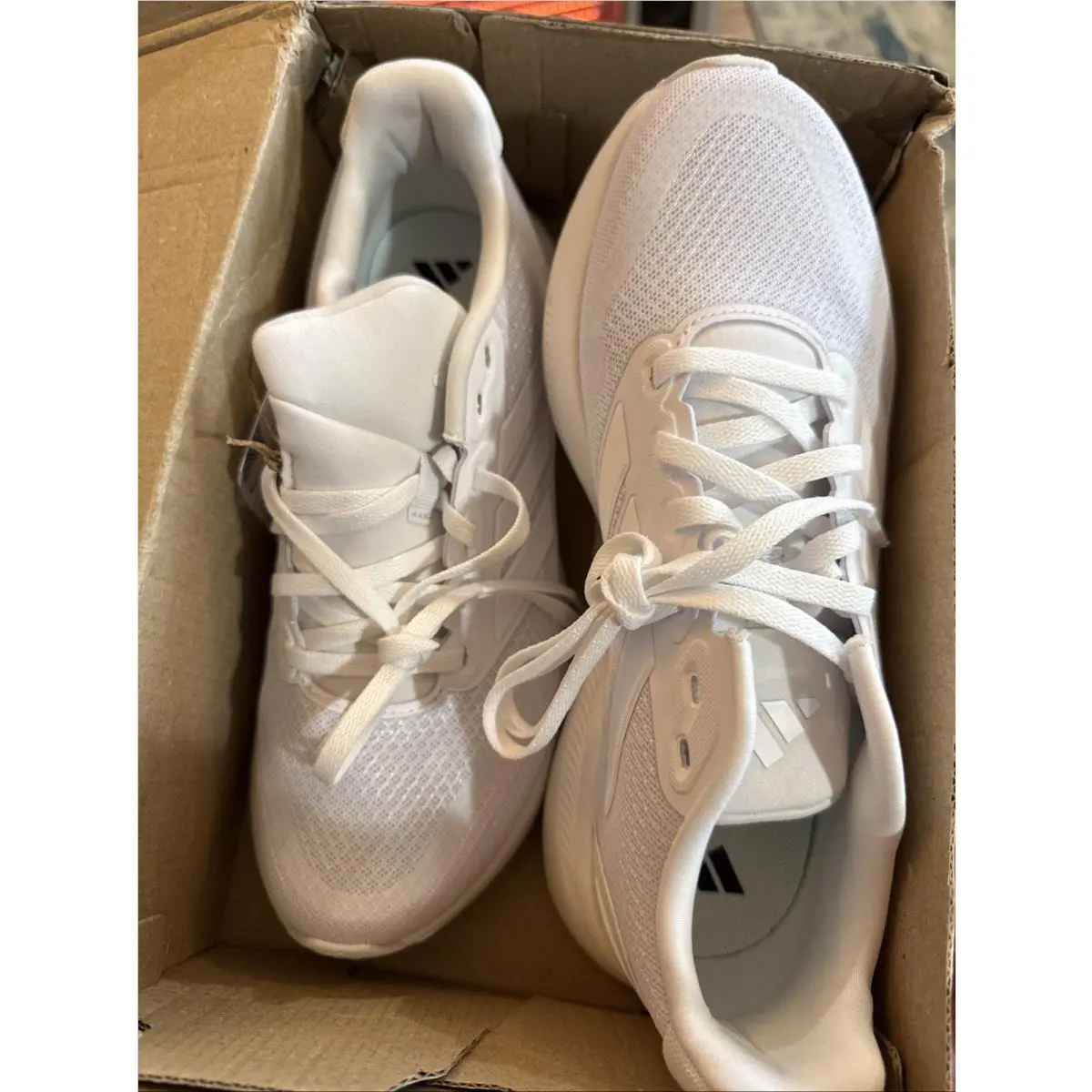 Size 6 - Adidas Run Falcon 2.0 White