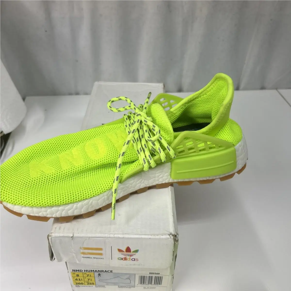 Adidas shoes - adidas NMD Hu - NMD - Neon Yellow 4