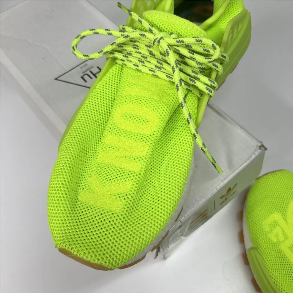 Adidas shoes - adidas NMD Hu - NMD - Neon Yellow 5