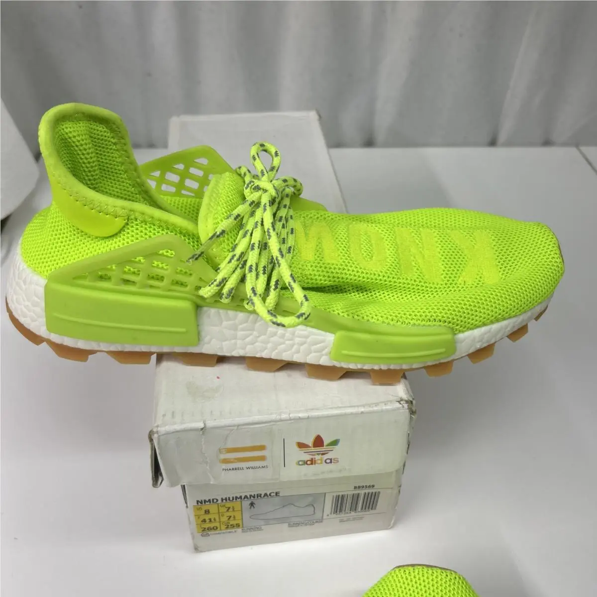 Adidas shoes - adidas NMD Hu - NMD - Neon Yellow 3