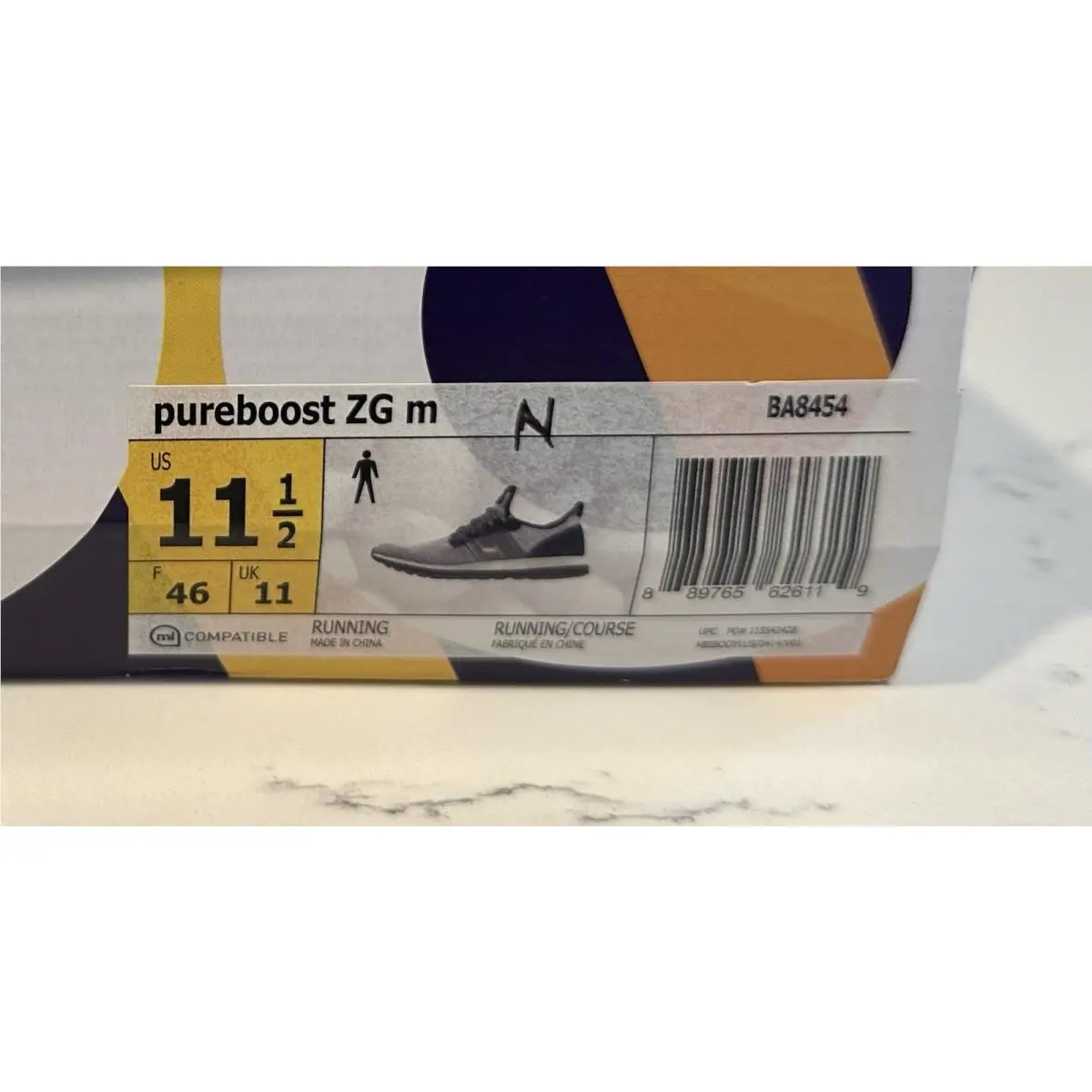 Adidas shoes - adidas PureBoost ZG - PureBoost - Blue 20