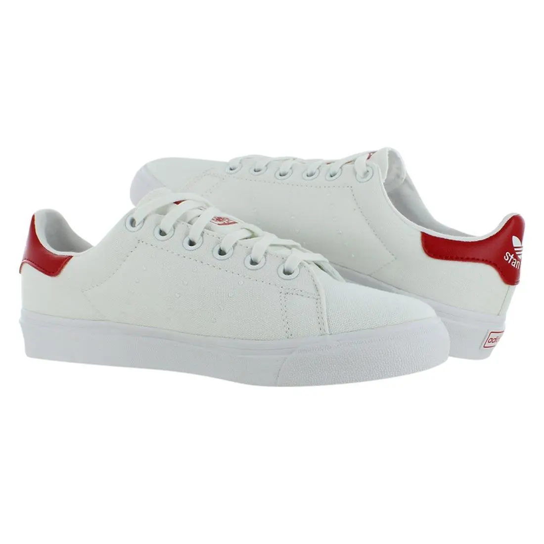 Adidas shoes - Cloud White/Cloud White/Scarlet, Main: White (UPC: 191985320075) 1