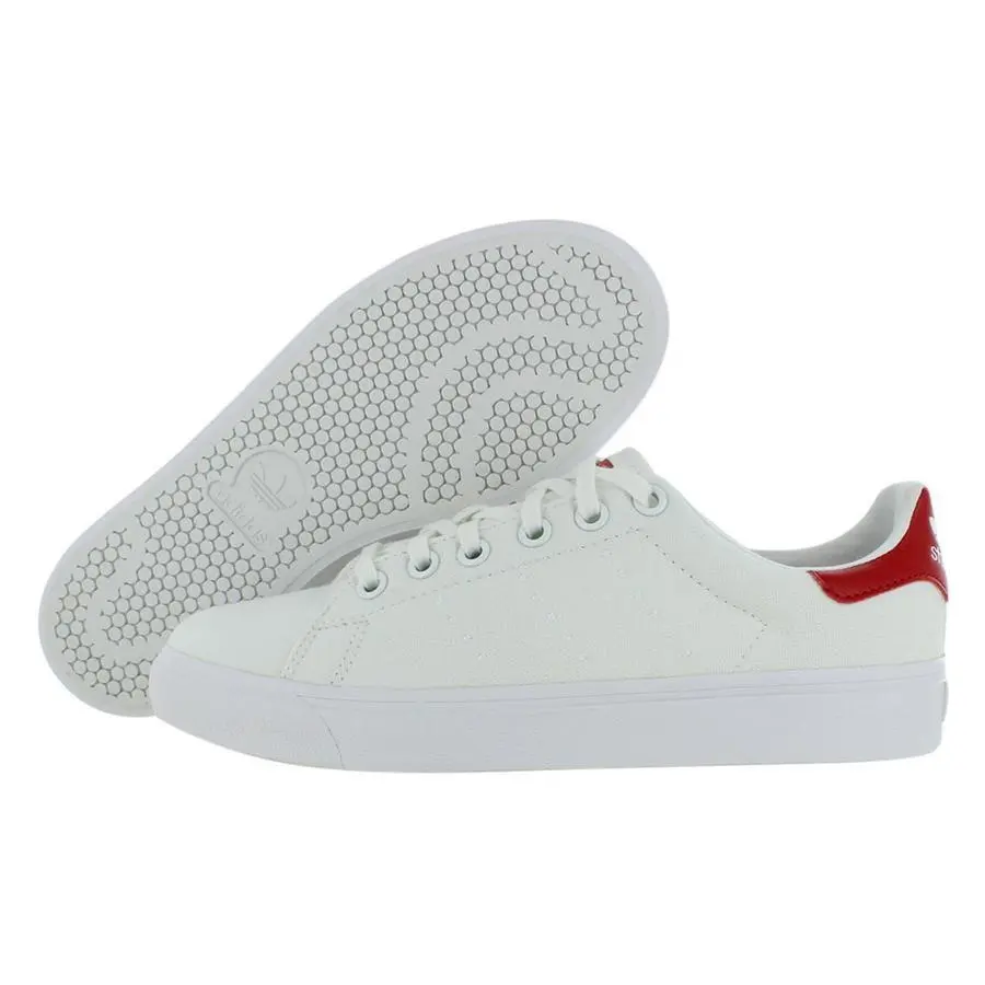 Adidas shoes - Cloud White/Cloud White/Scarlet, Main: White (UPC: 191985320075) 2