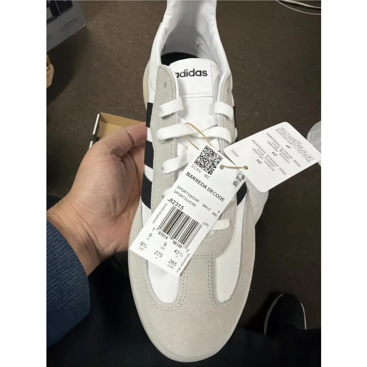 Adidas shoes - adidas Barreda - Barreda - White/Black 2