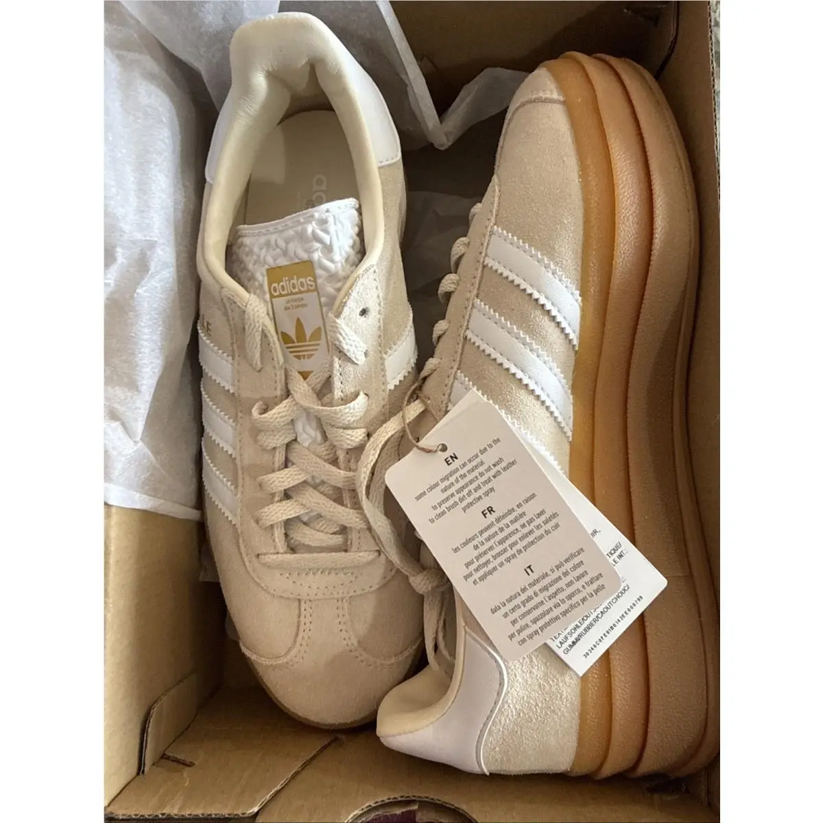 Adidas Gazelle Bold J Size 5