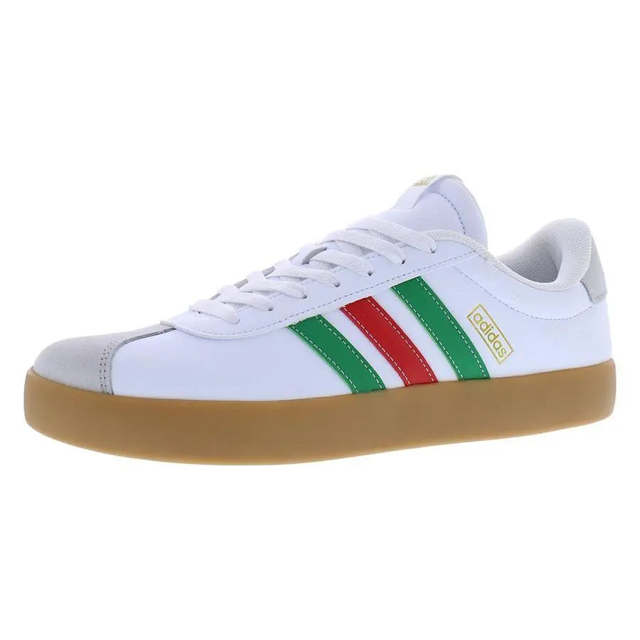 Adidas shoes - White/Green/Red, Main: White (UPC: 196478388785) 3