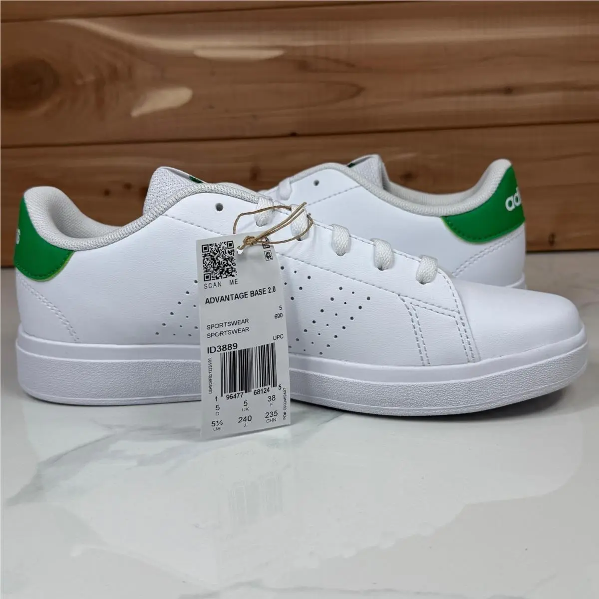 Adidas shoes - Advantage Base 2.0 - Advantage Base - White 8