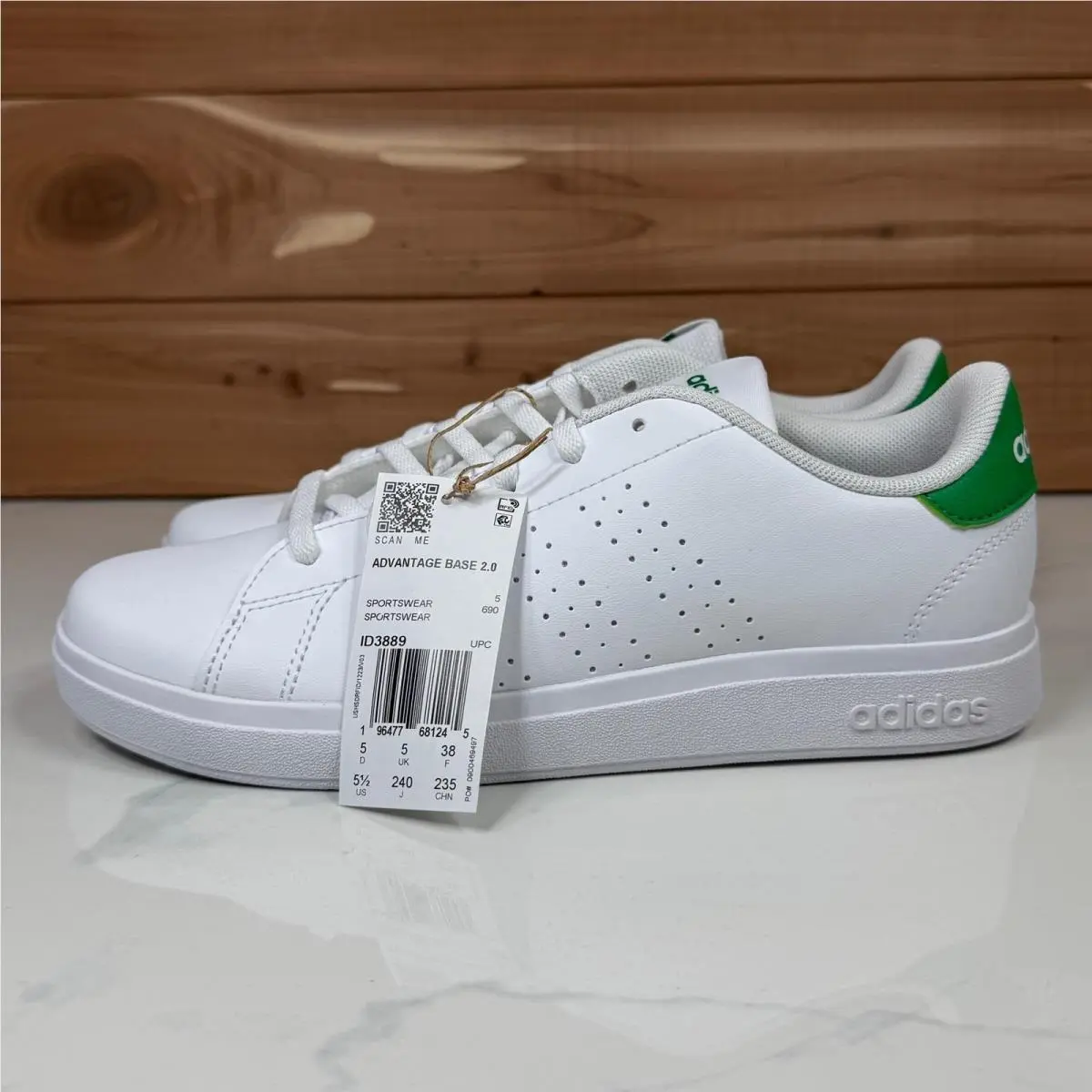 Adidas shoes - Advantage Base 2.0 - Advantage Base - White 1