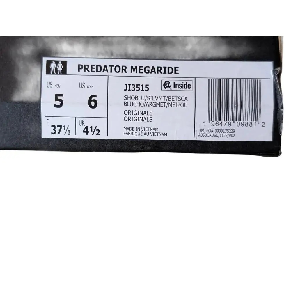 Adidas shoes - adidas Predator Megaride - Predator Megaride - Blue (UPC: 196479098812) 4