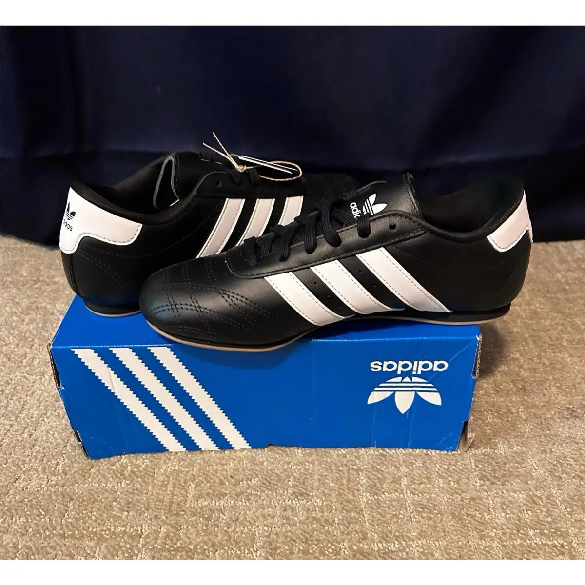 Women’s Black Adidas Taekwondo Lace J Size 5.5