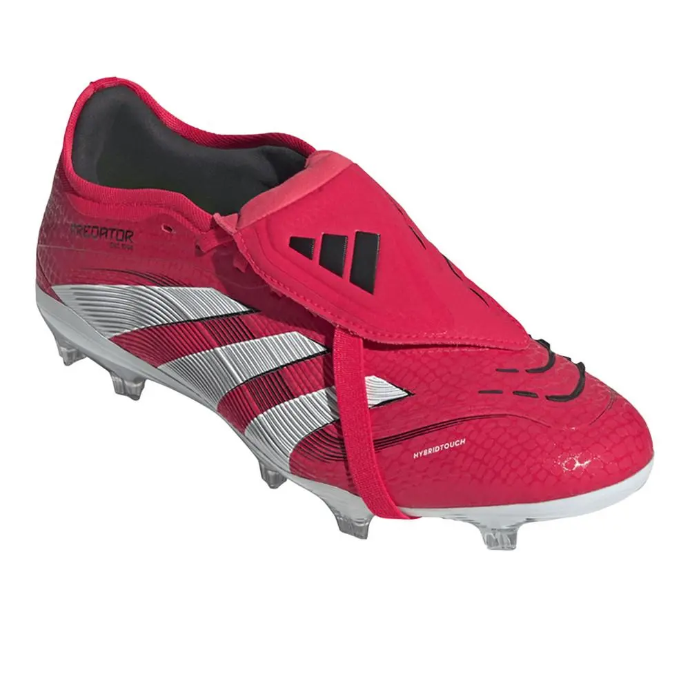 Adidas shoes - adidas Predator Pro FoldOver Tongue Firm Ground Soccer Cleats - JR0441 - Red (UPC: 197613282524) 0