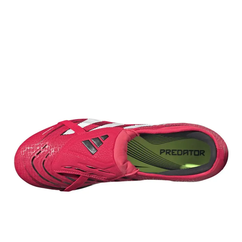 Adidas shoes - adidas Predator Pro FoldOver Tongue Firm Ground Soccer Cleats - JR0441 - Red (UPC: 197613282524) 2