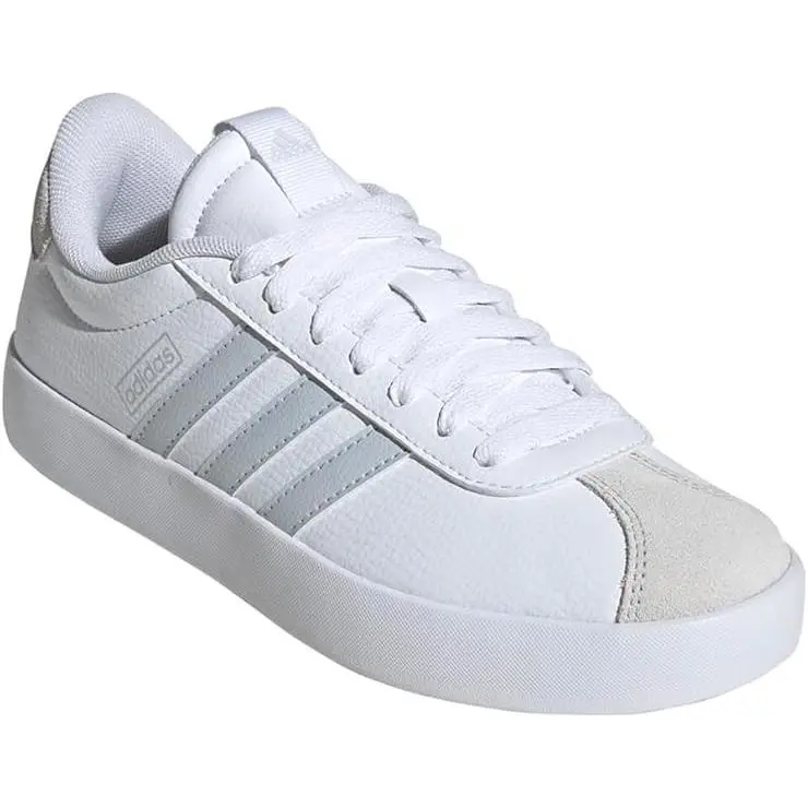 VL Court 3.0 Women’s Sneakers Size 8.5 White Halo Blue Grey by Adidas