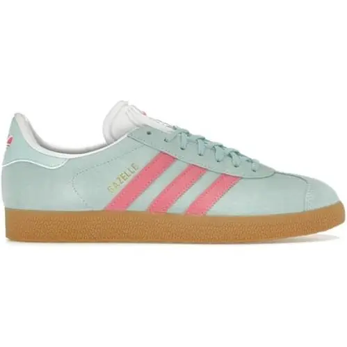Adidas-gazelle Women’s Sneakers Flash Aqua Lucid Pink Size 9.5