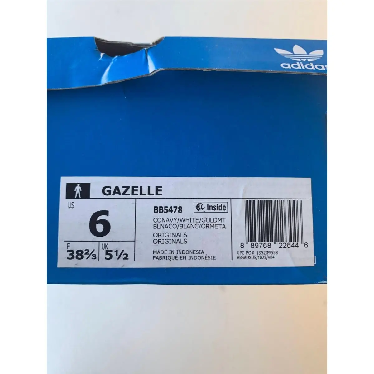Adidas shoes - adidas Gazelle - Gazelle - Blue 10