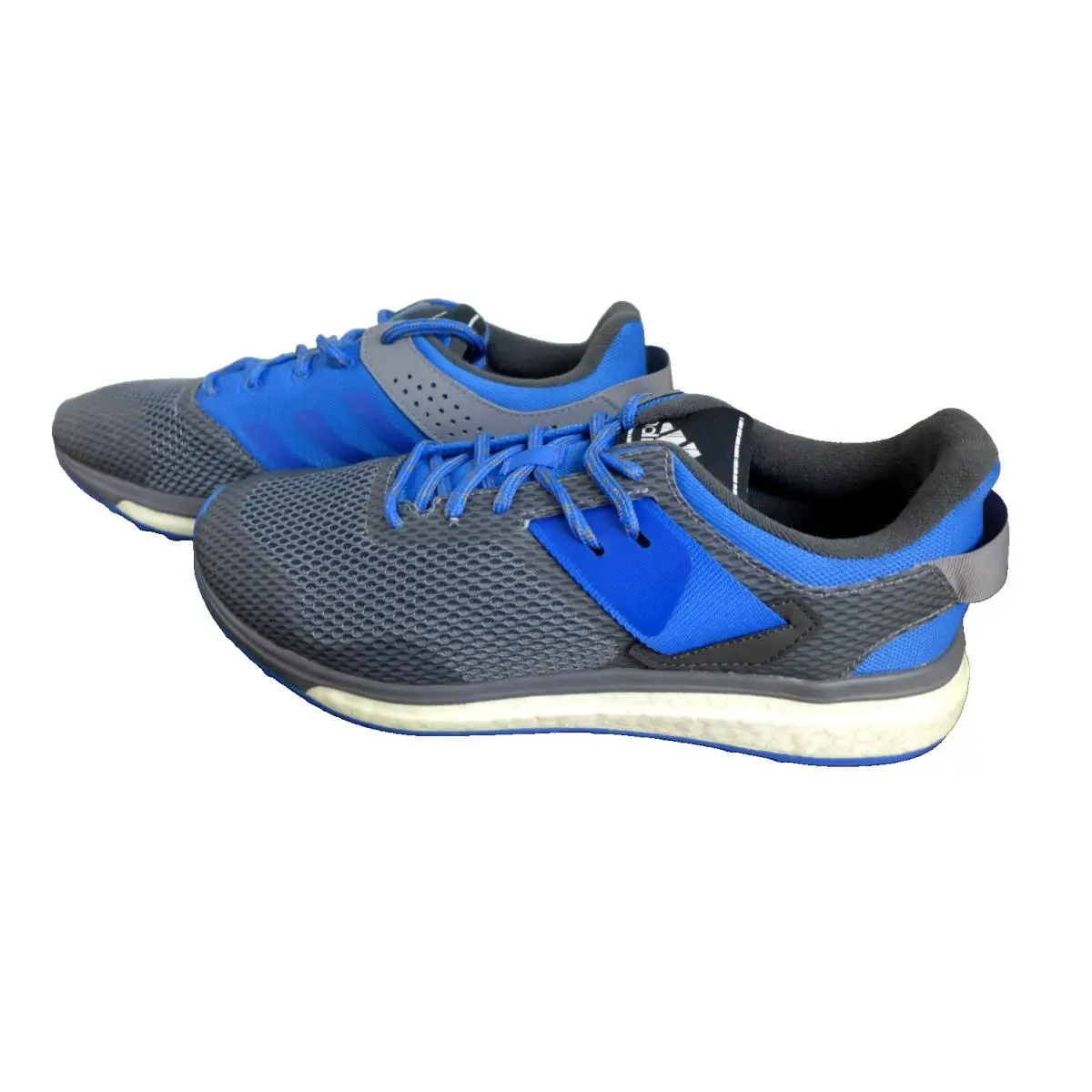 Adidas Response 3m Performance Mens Gray Blue Athletic Shoes Size 8 - Gray/Blue