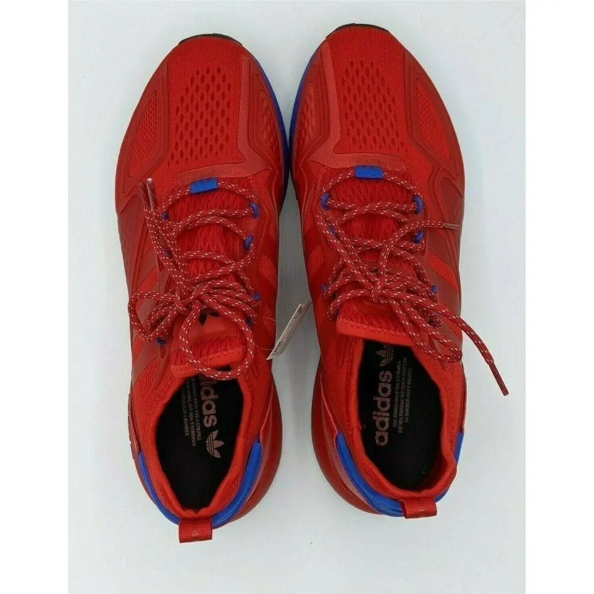 Adidas shoes - Adidas Originals ZX 2K Boost - FZ0994 - Red Blue 7