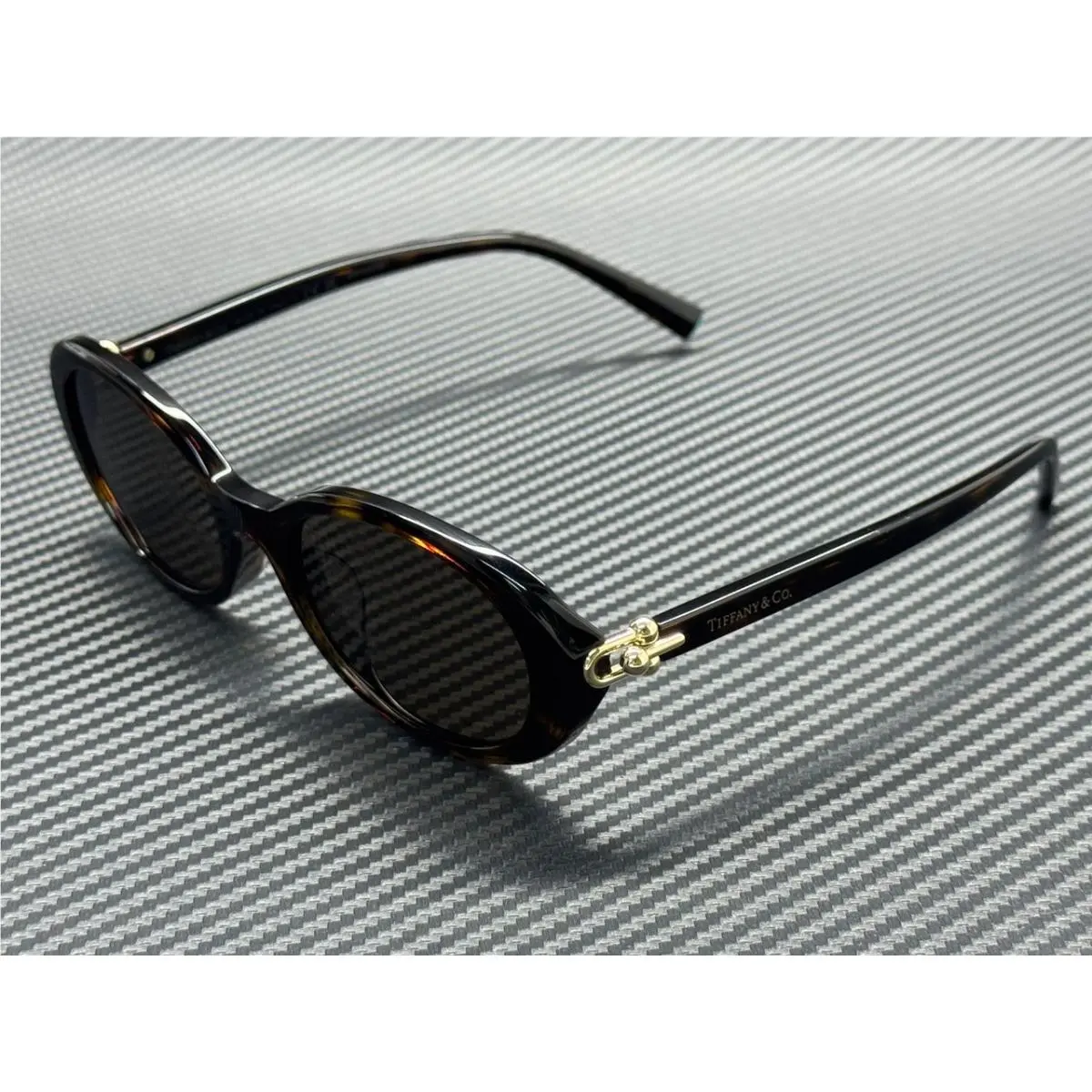 Tiffany TF4242D 80153G Havana Light Brown Women`s 54 mm Sunglasses
