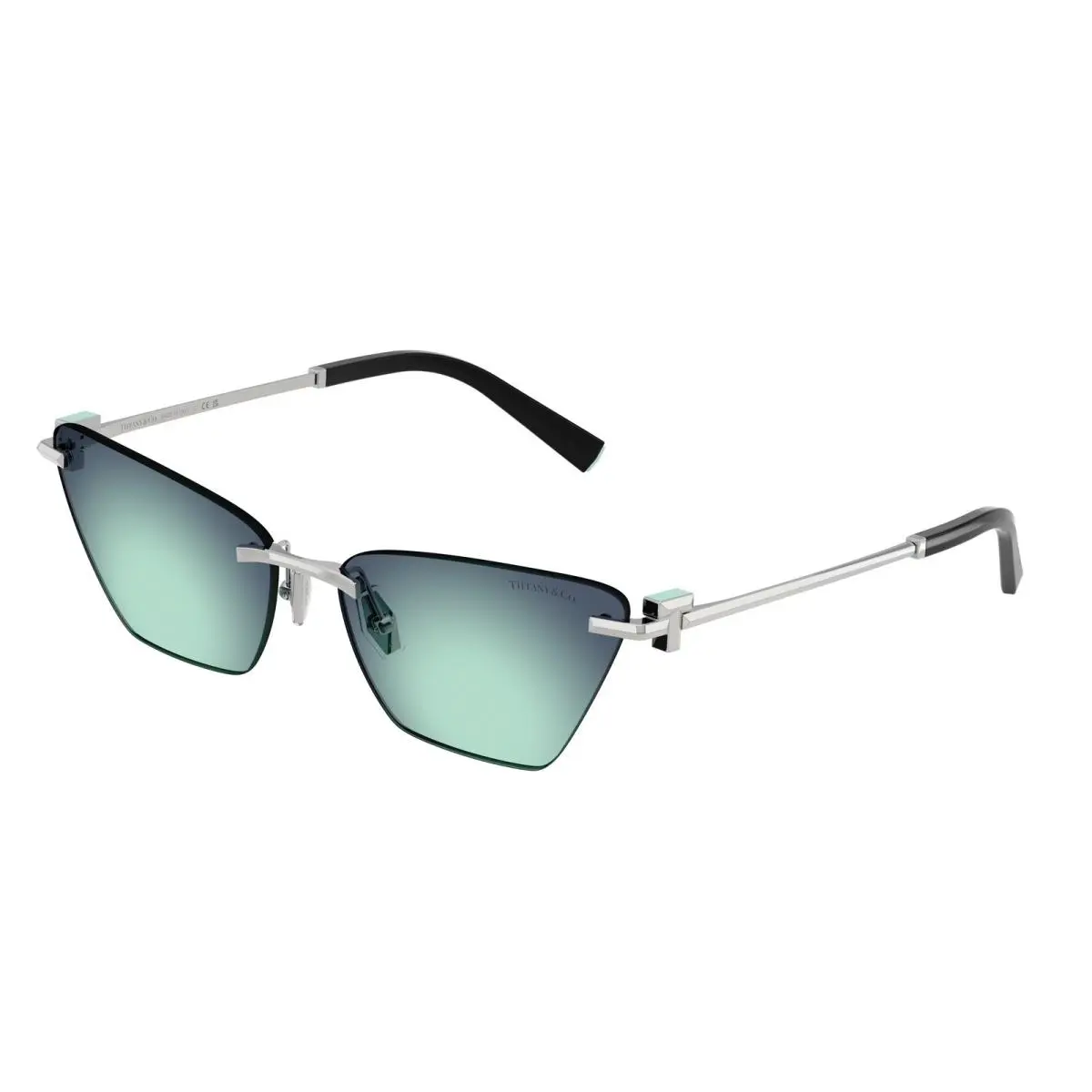 Tiffany TF3120 60019S Silver Gradient Blue 61 mm Women`s Sunglasses