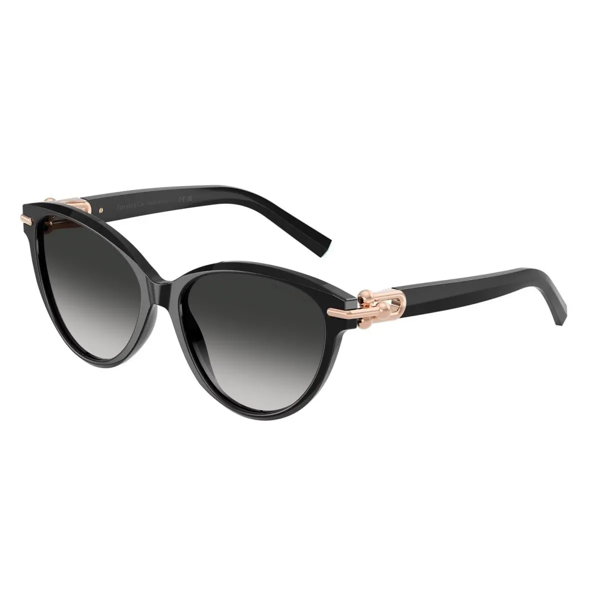 Tiffany TF4261 80013C Black Grey Gradient 56 mm Women`s Sunglasses