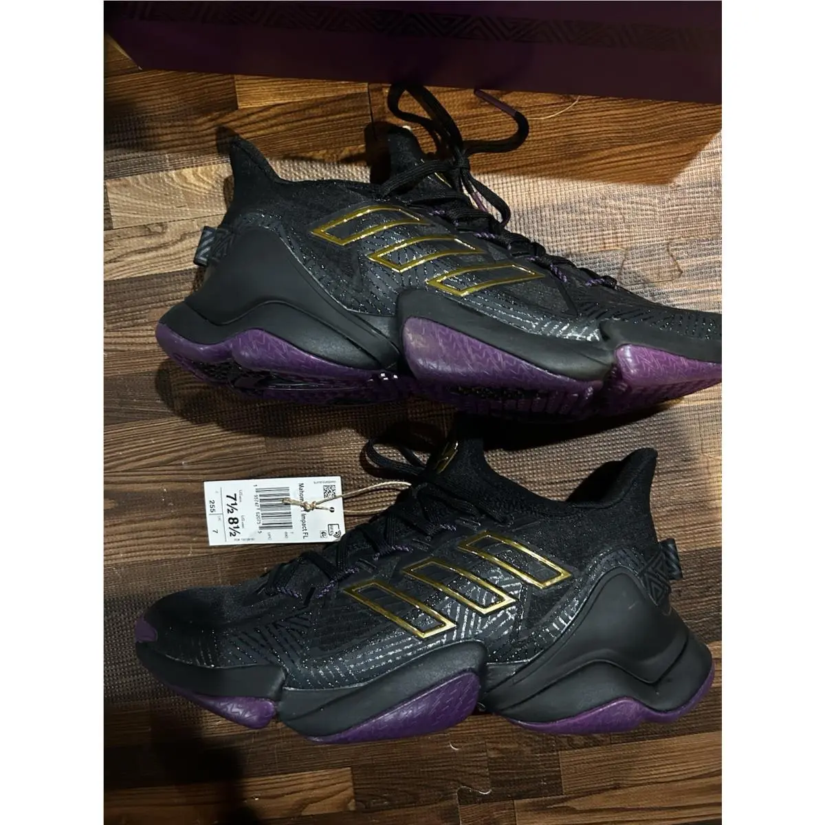 Adidas shoes - adidas Mahomes 1 Impact FLX - GX9654 - Black 0