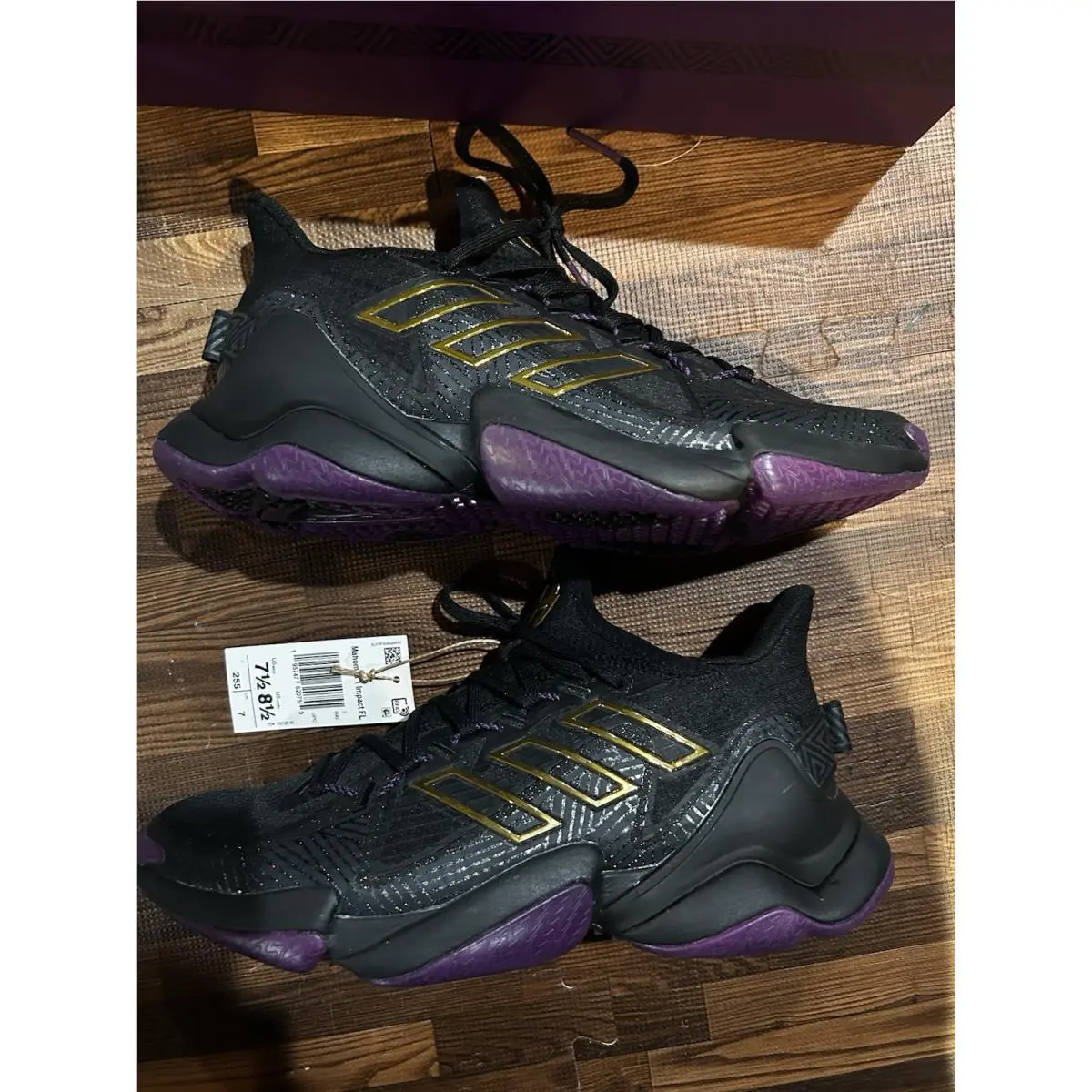 Adidas shoes - adidas Mahomes 1 Impact FLX - GX9654 - Black 1