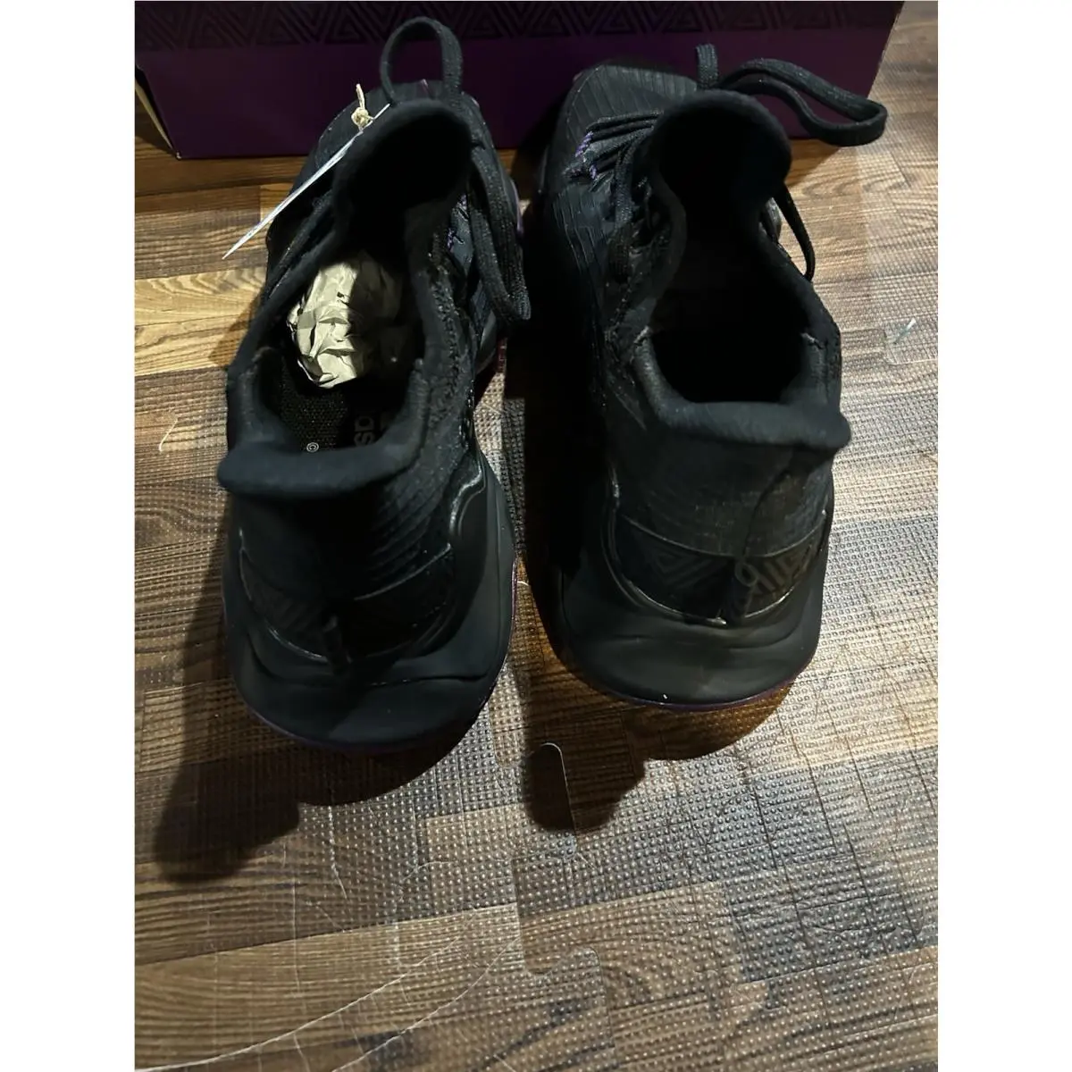 Adidas shoes - adidas Mahomes 1 Impact FLX - GX9654 - Black 5