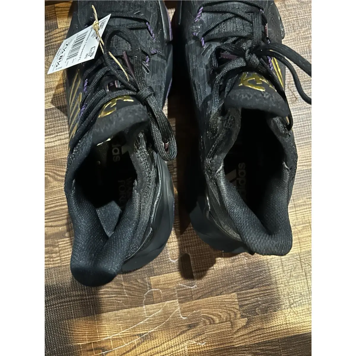 Adidas shoes - adidas Mahomes 1 Impact FLX - GX9654 - Black 6