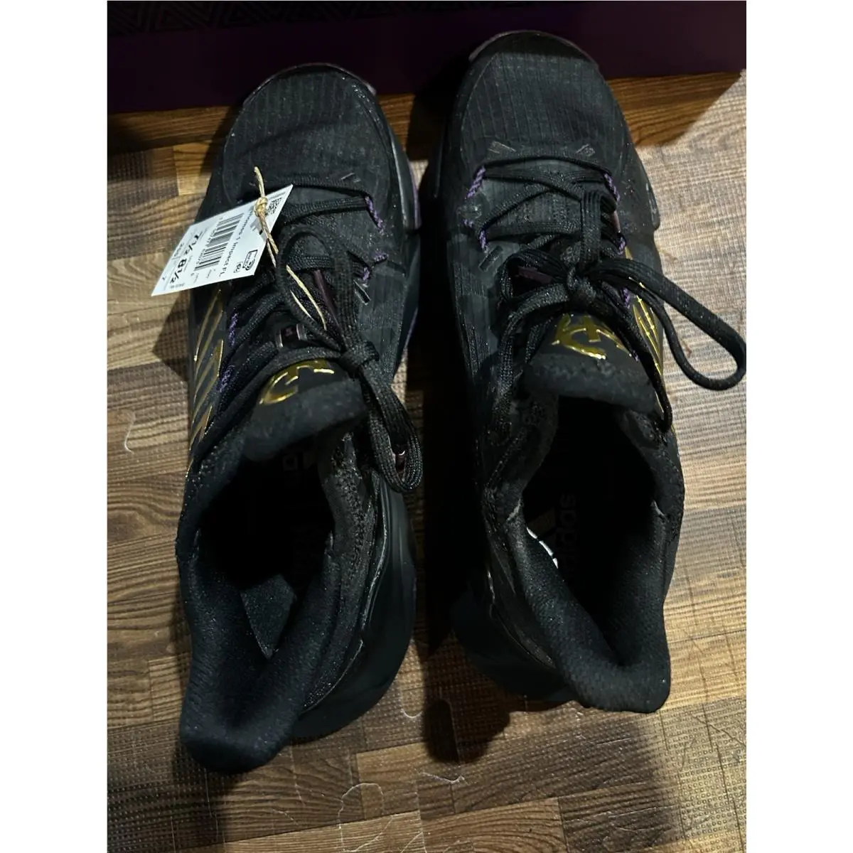 Adidas shoes - adidas Mahomes 1 Impact FLX - GX9654 - Black 7