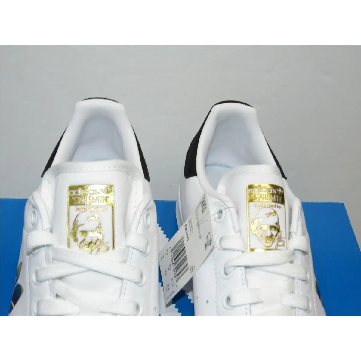 Adidas shoes - adidas Stan Smith - Stan Smith - FW2443 - White/Black/Gold accents (UPC: 191534302743) 9