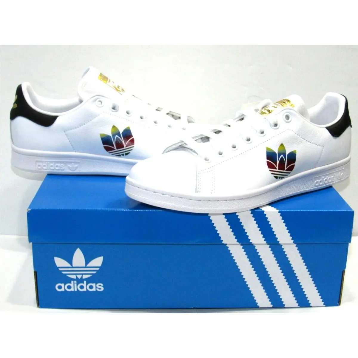 Adidas shoes - adidas Stan Smith - Stan Smith - FW2443 - White/Black/Gold accents (UPC: 191534302743) 4