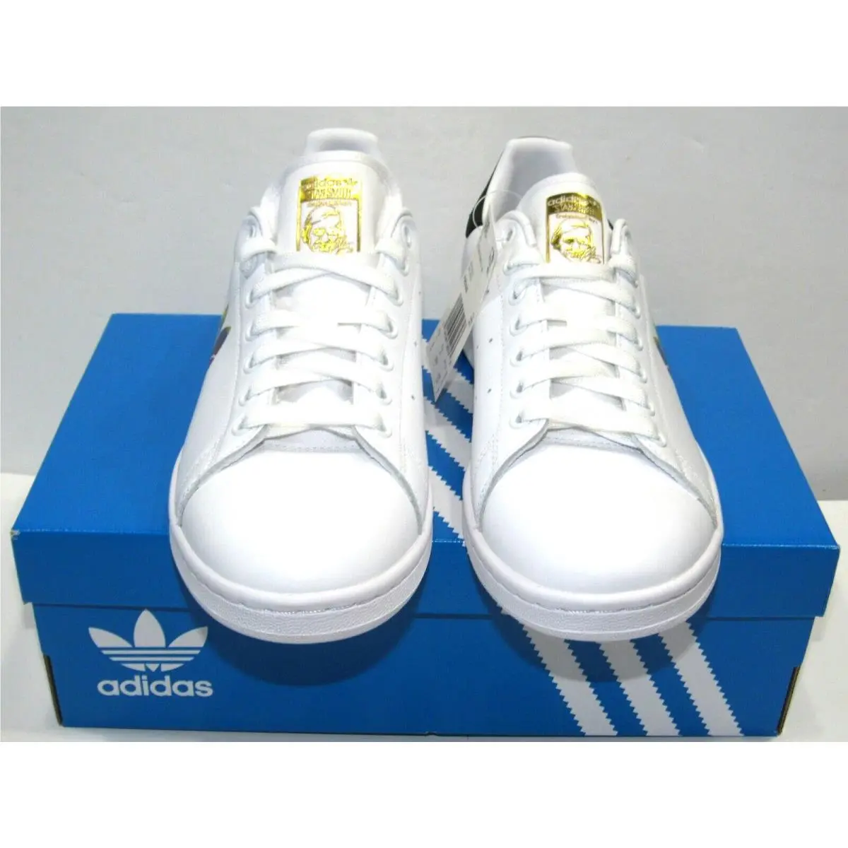 Adidas shoes - adidas Stan Smith - Stan Smith - FW2443 - White/Black/Gold accents (UPC: 191534302743) 7