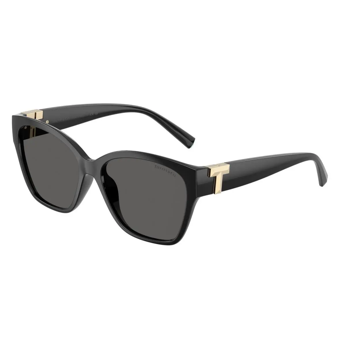 Tiffany TF4254U 8001S4 Black Dark Grey 56 mm Women`s Sunglasses