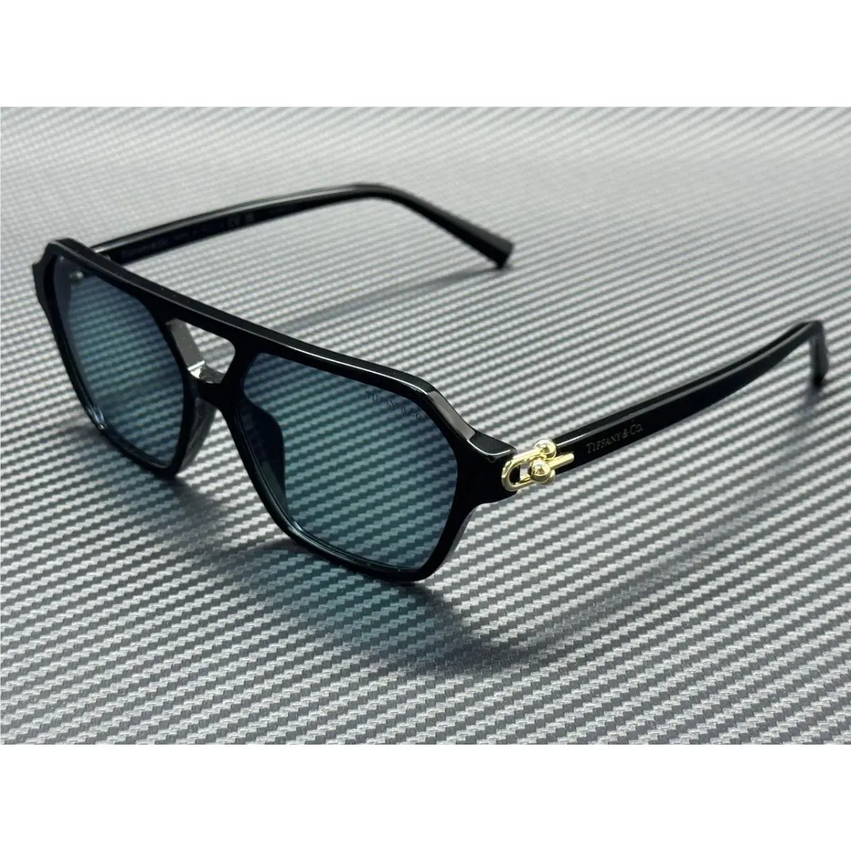 Tiffany TF4264U 80019S Black Azure Gradient Blue Women`s 58 mm Sunglasses