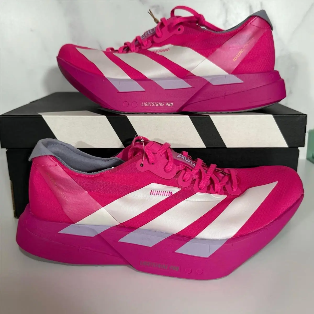 Adidas Adizero Adios Pro Shock Pink Size 8 Men’s