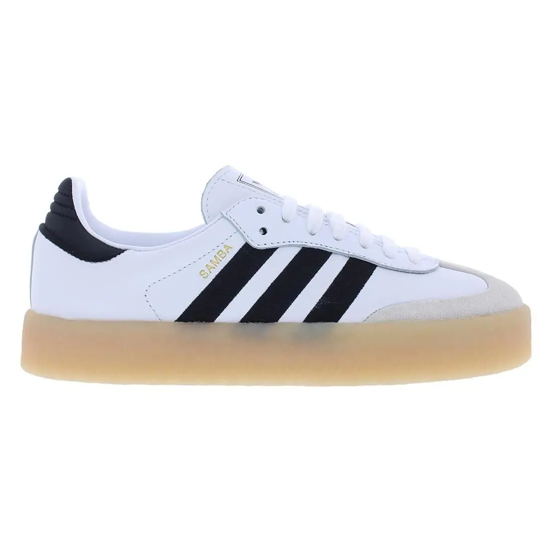 Adidas Sambae Womens Shoes White Black Gum US Footwear Size System Adult - White Black Gum