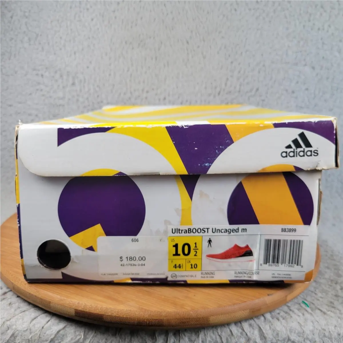 Adidas shoes - adidas UltraBoost Uncaged - UltraBoost Uncaged - BB3899 - Red, Manufacturer: Scarlet Red/Solar Red/Black 10