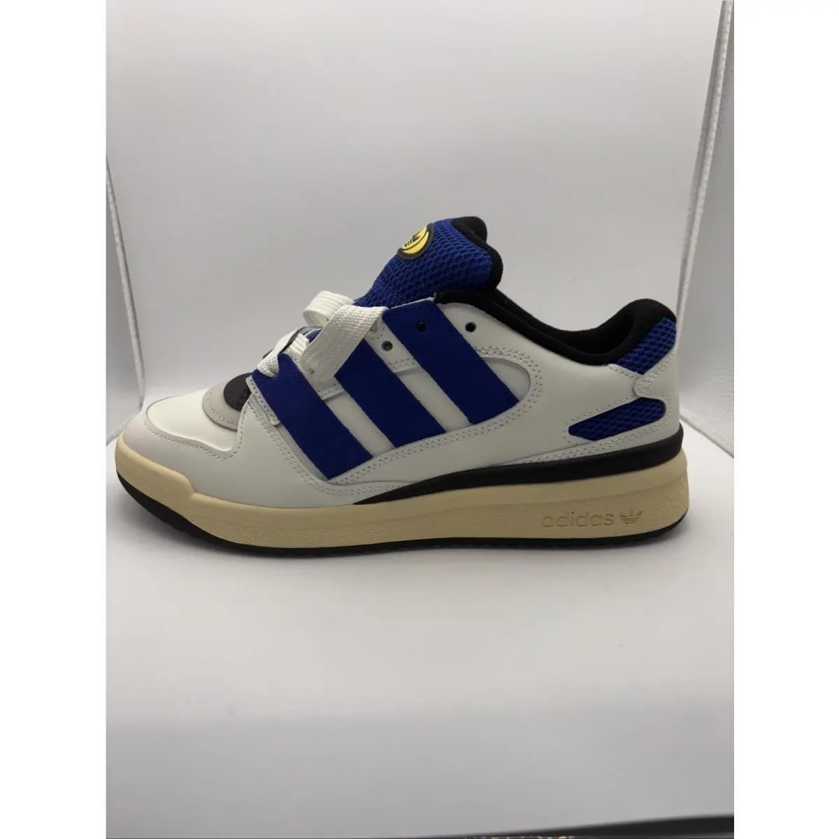 Adidas Forum 2000 Men’s Shoes White Blue Black Size 8 W/black Laces